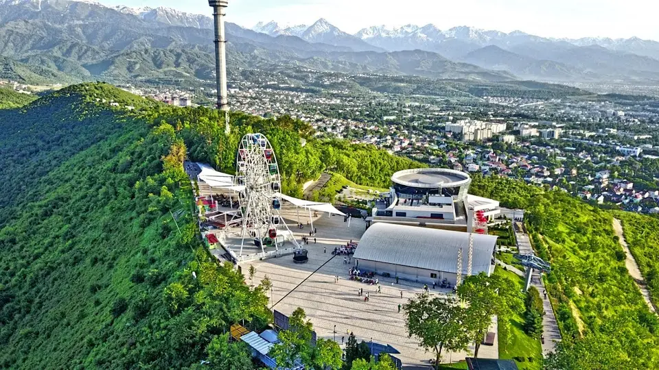 Kok-Tobe hill above Almaty